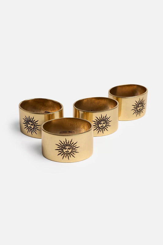 Johnny Was KAYLA NAPKIN RING SET OF 4