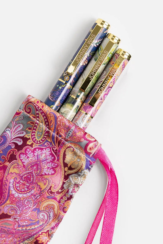 Johnny Was SANDALWOOD PINK PEN SET