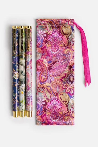 Johnny Was SANDALWOOD PINK PEN SET