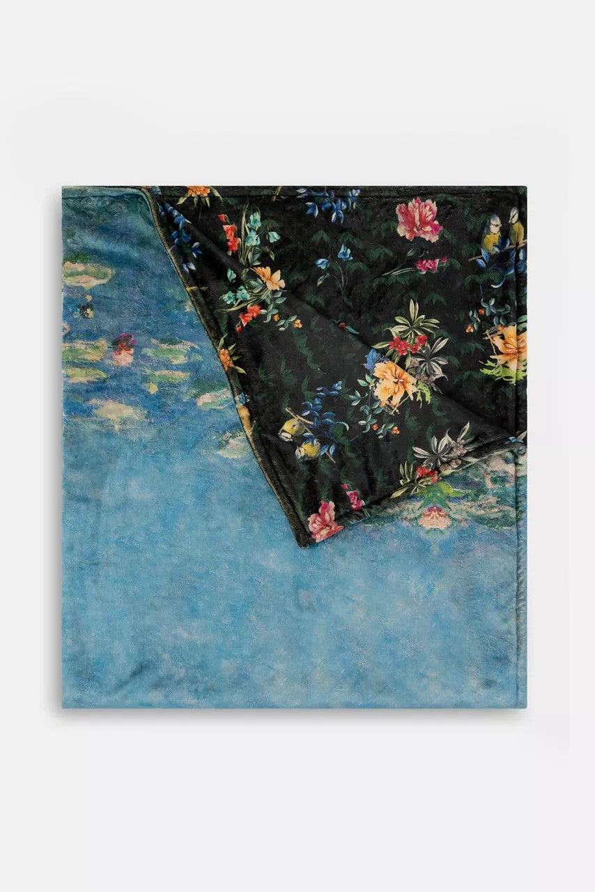 Johnny Was MONET WATER LILIES LAUREL CANYON COZY BLANKET