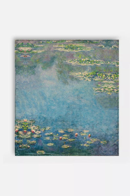 Johnny Was MONET WATER LILIES LAUREL CANYON COZY BLANKET