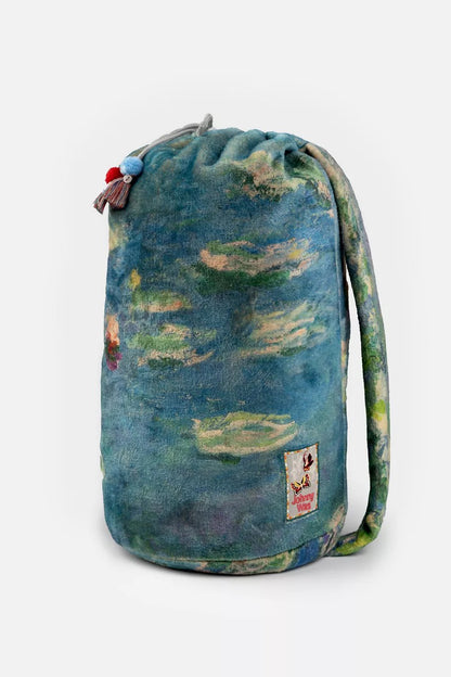 Johnny Was MONET WATER LILIES LAUREL CANYON COZY BLANKET
