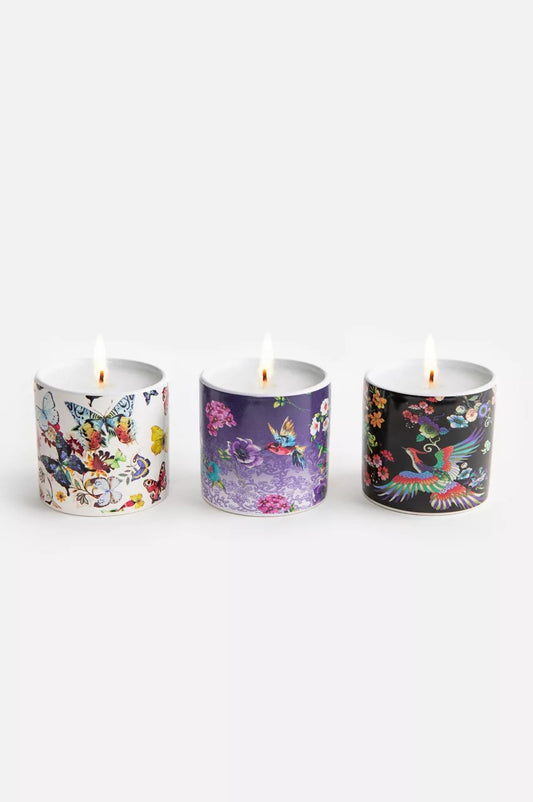 Johnny Was Fine Set Of 3 Votive Candles