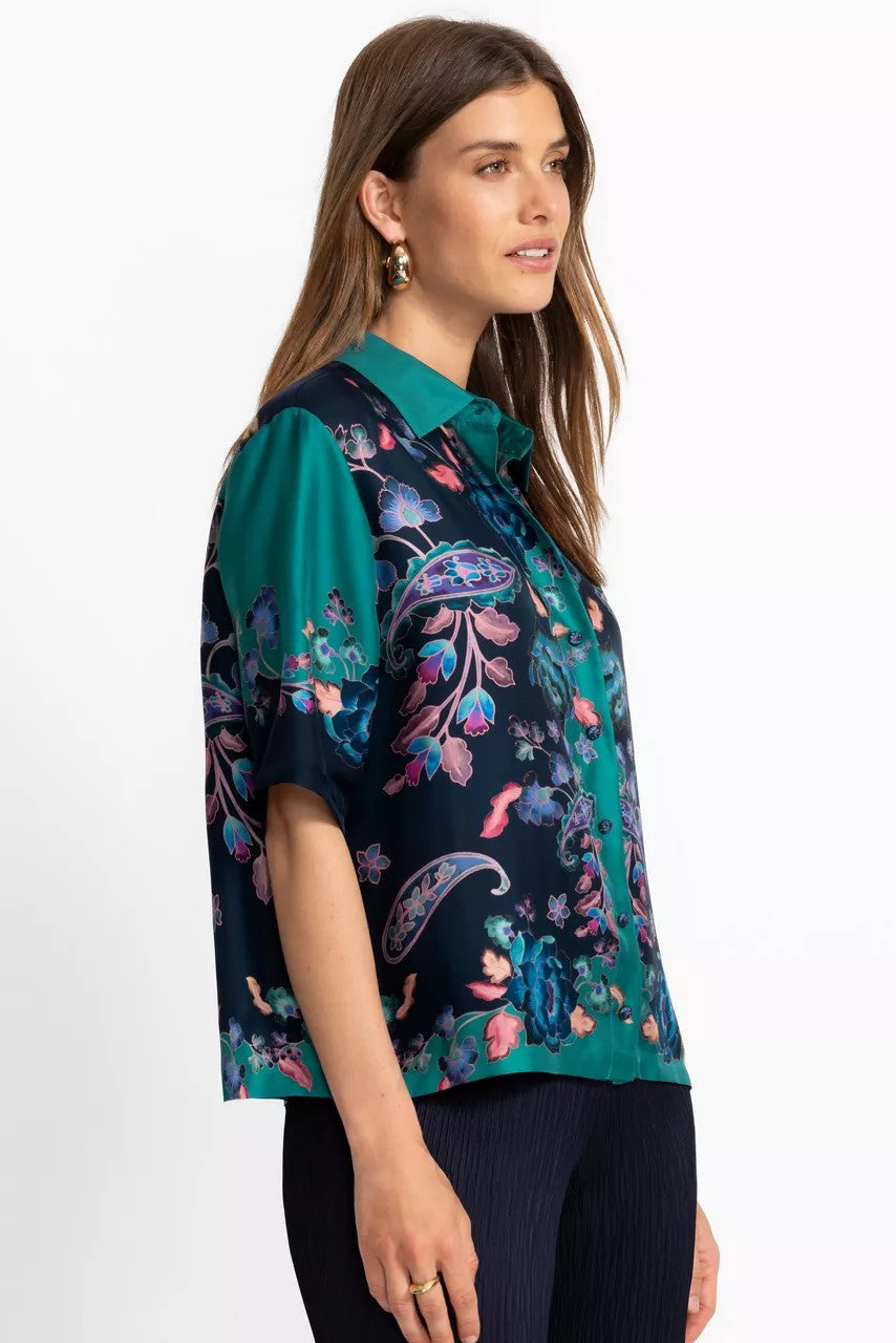 Johnny Was CLAUDINE BUTTON DOWN SHIRT