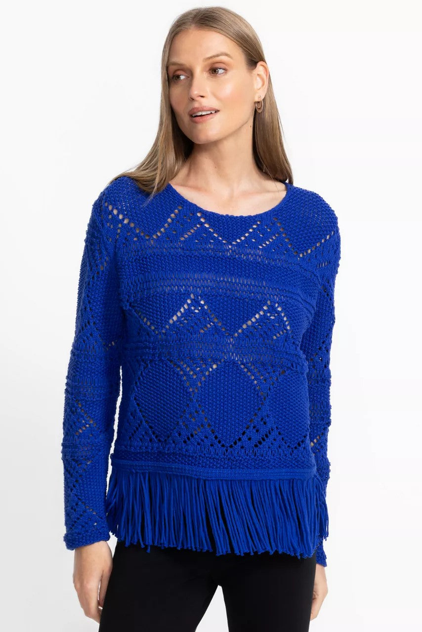 Johnny Was THE FRINGE PULLOVER