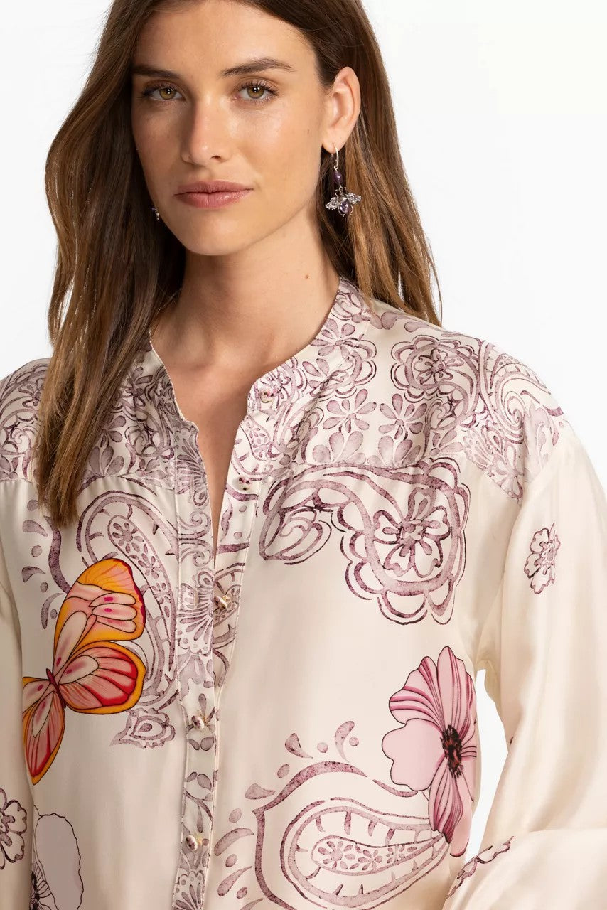 Johnny Was LUCINDA BUTTON DOWN SHIRT