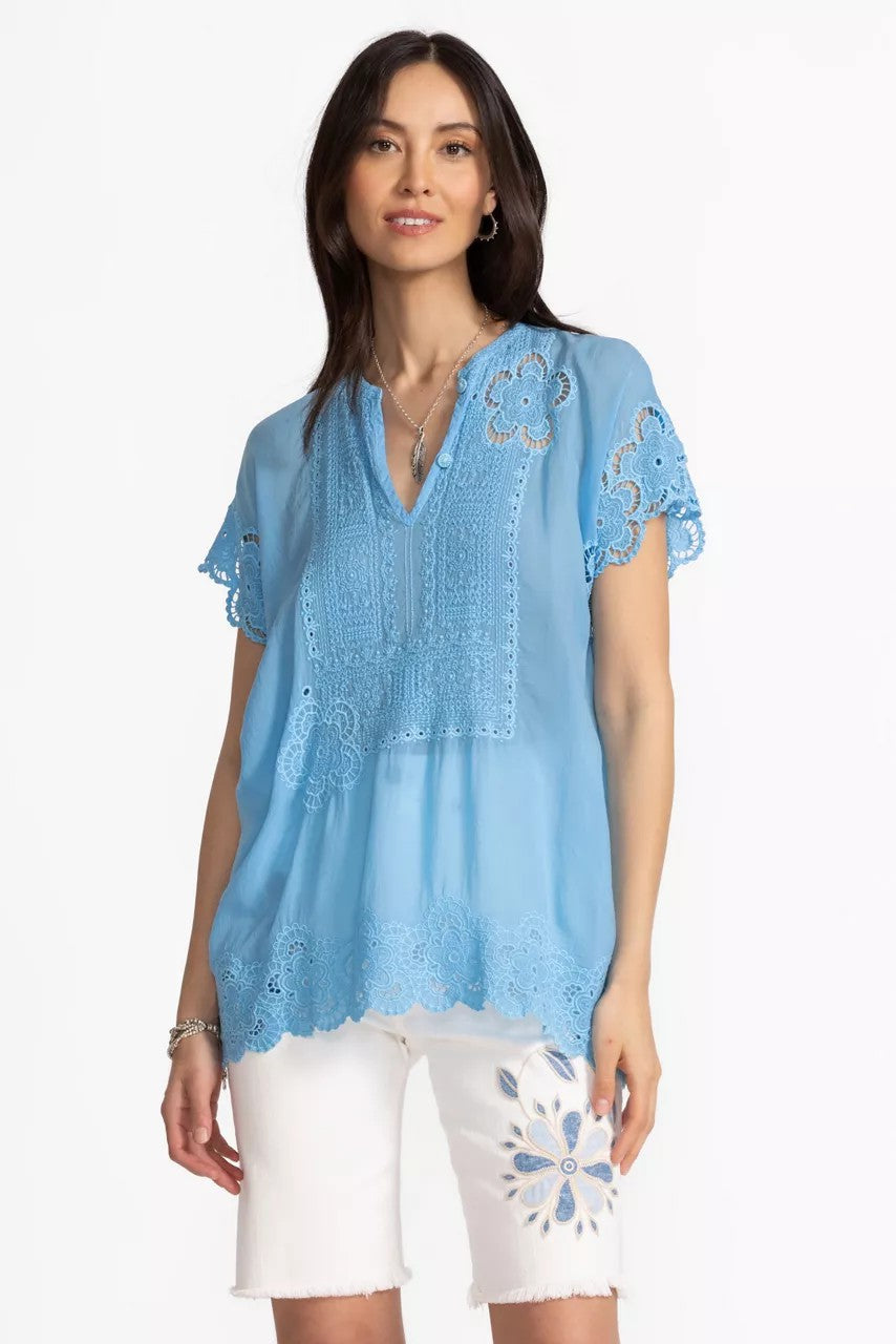 Johnny Was PARADE EMBROIDRED TUNIC