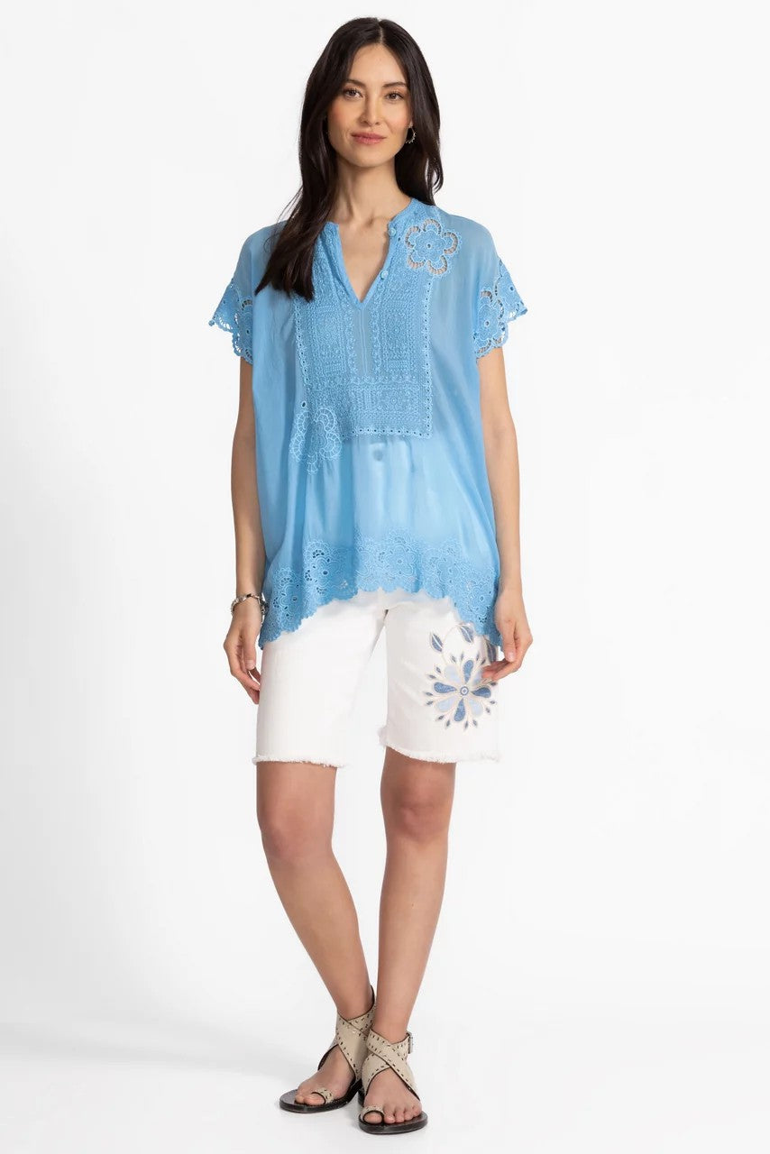 Johnny Was PARADE EMBROIDRED TUNIC