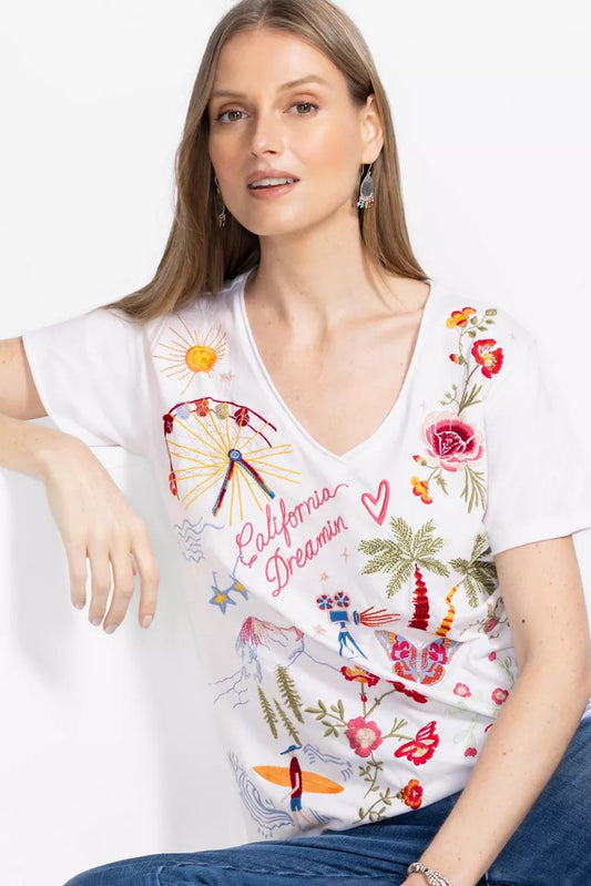 Johnny Was CALIFORNIA EVERYDAY TEE