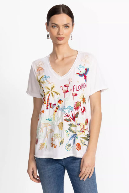 Johnny Was FLORIDA EVERYDAY TEE