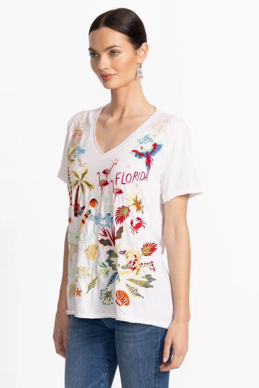 Johnny Was FLORIDA EVERYDAY TEE