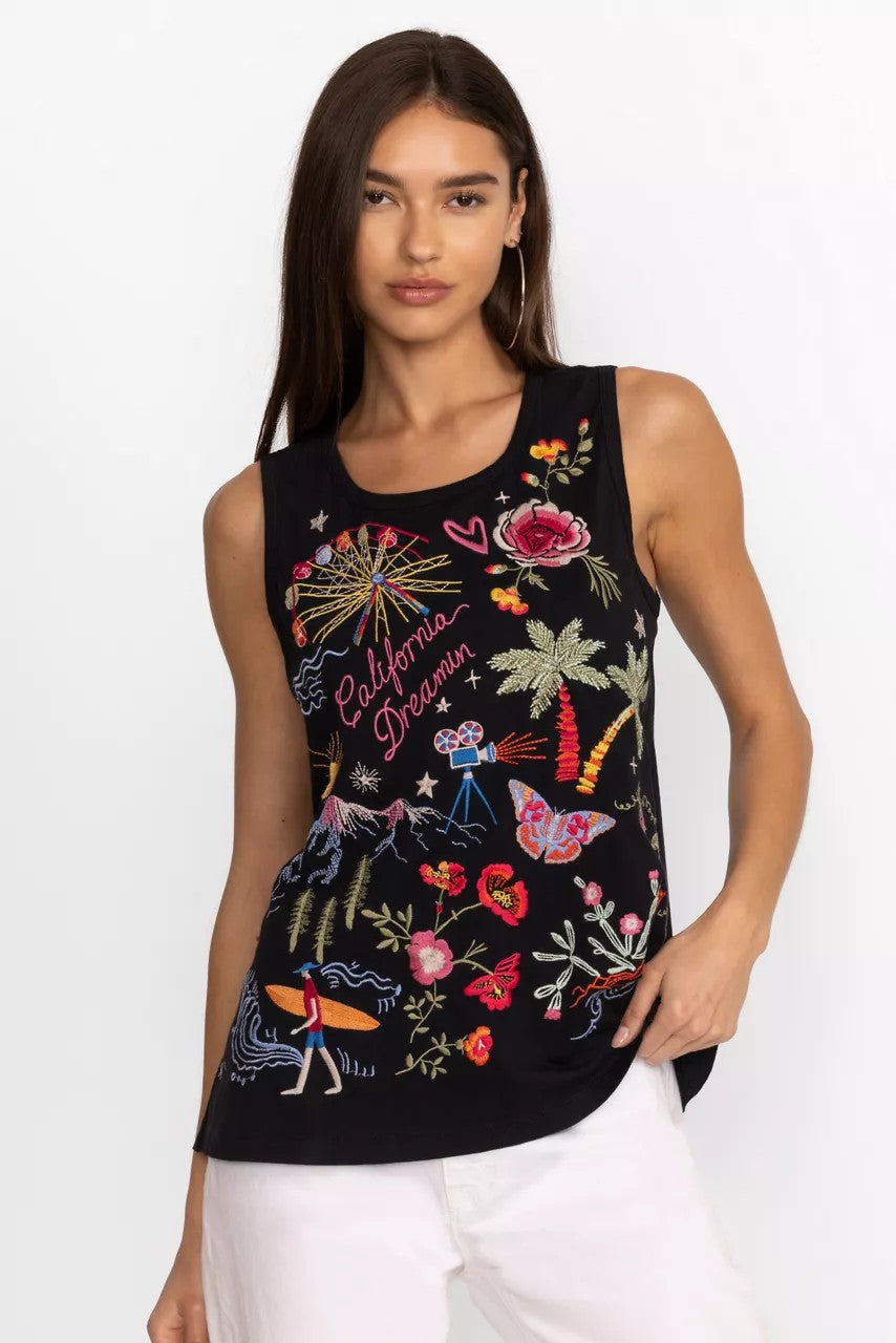 Johnny Was CALIFORNIA KNIT TANK