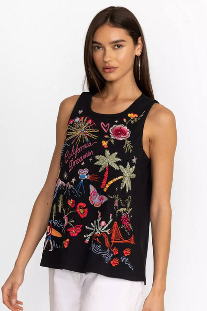 Johnny Was CALIFORNIA KNIT TANK