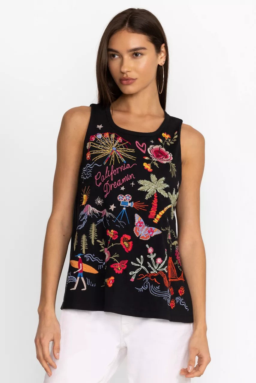 Johnny Was CALIFORNIA KNIT TANK