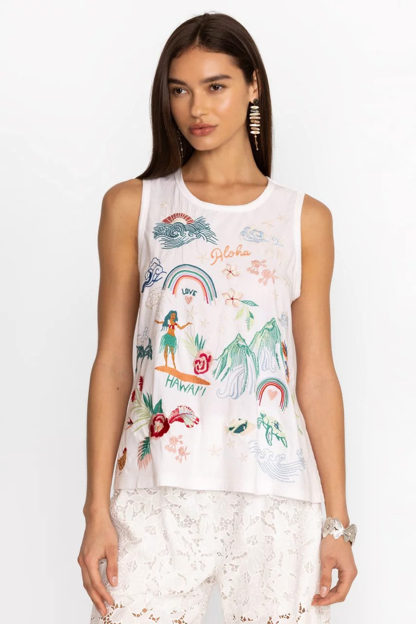 Johnny Was HAWAII KNIT TANK