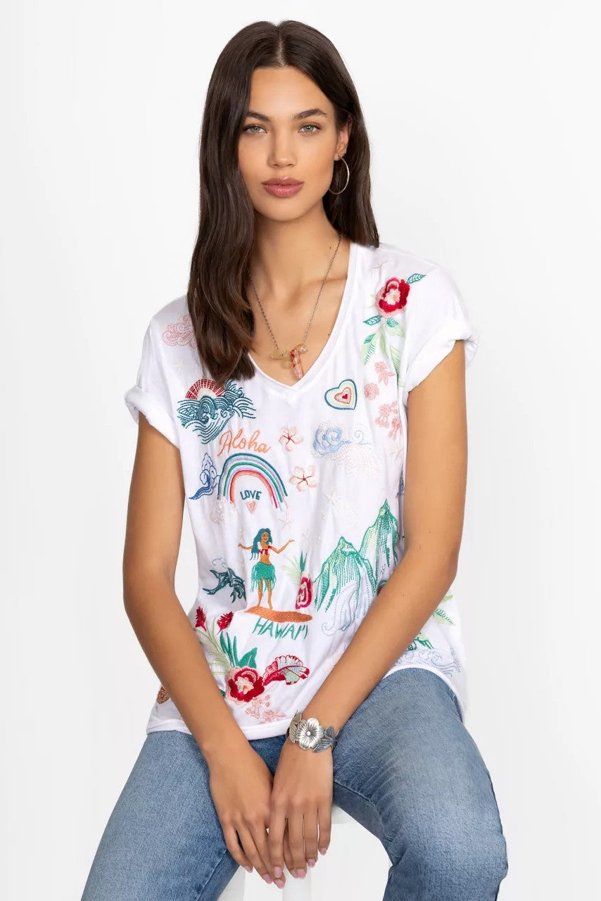 Johnny Was HAWAII EVERYDAY TEE