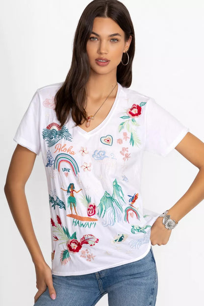 Johnny Was HAWAII EVERYDAY TEE