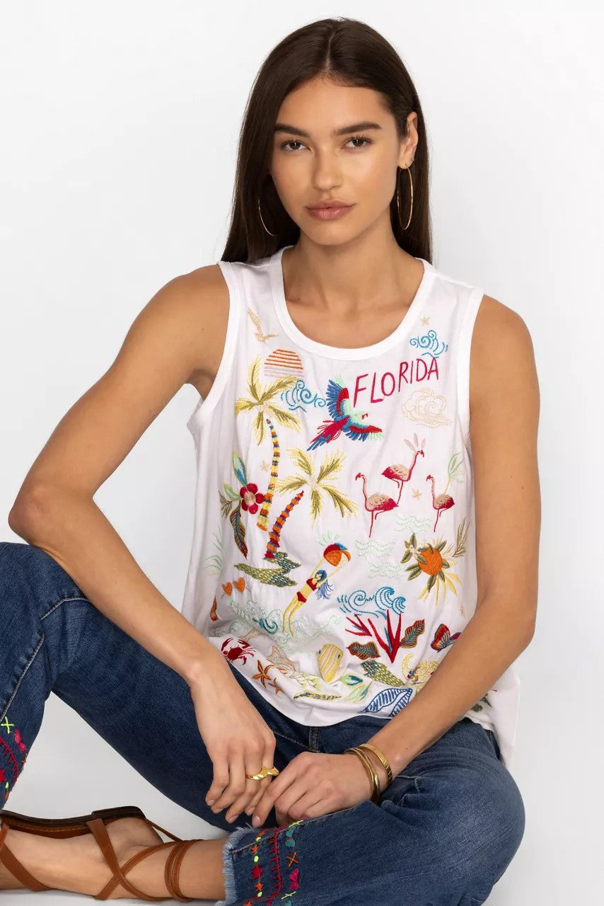 Johnny Was FLORIDA KNIT TANK