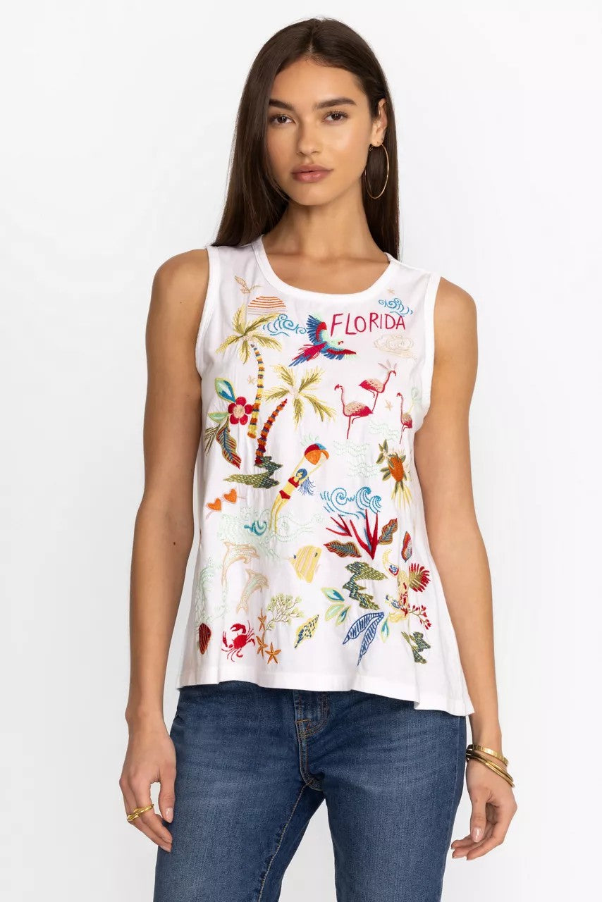 Johnny Was FLORIDA KNIT TANK