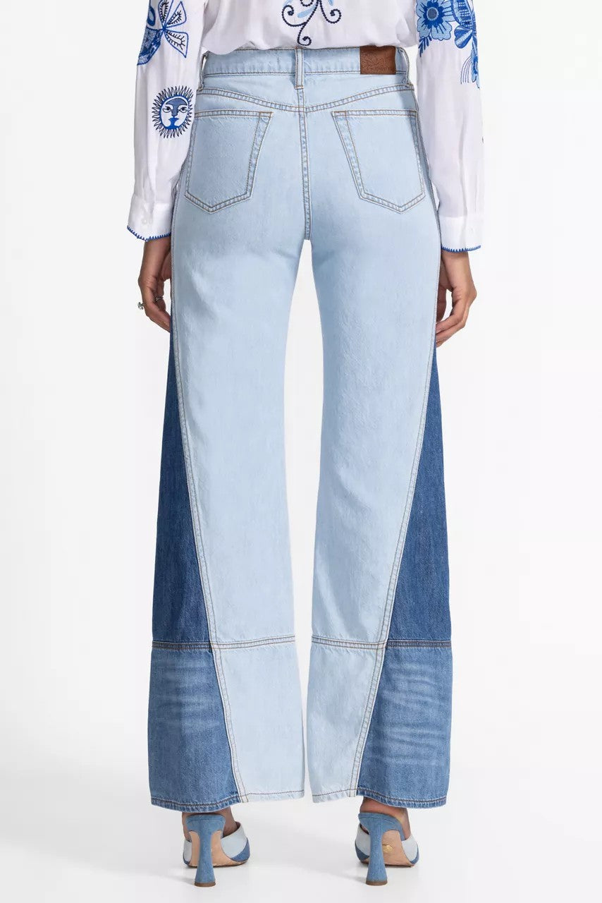 Johnny Was THE PIECED STRAIGHT FLARE JEAN
