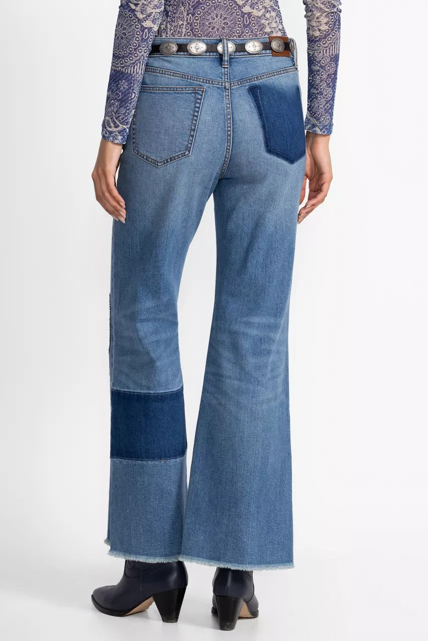 Johnny Was THE PATCHED STRAIGHT FLARE JEAN
