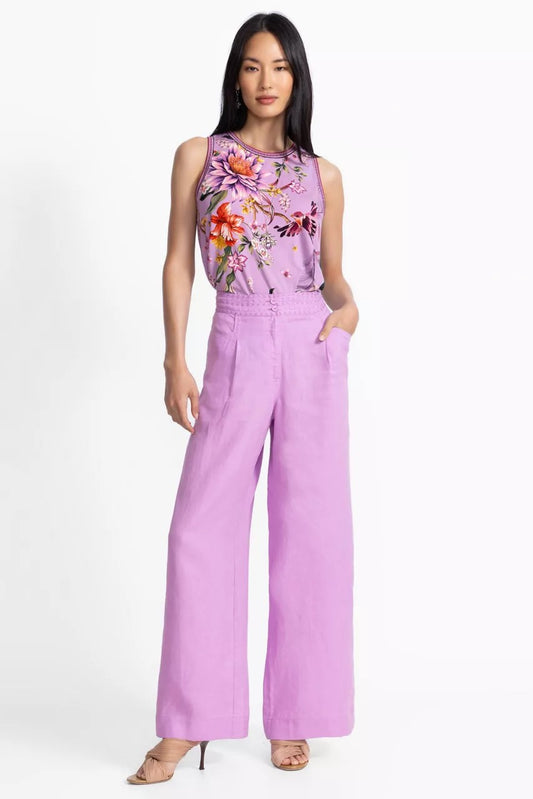 Johnny Was WIDE LEG PLEAT PANT