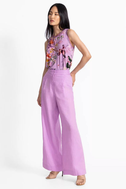 Johnny Was WIDE LEG PLEAT PANT
