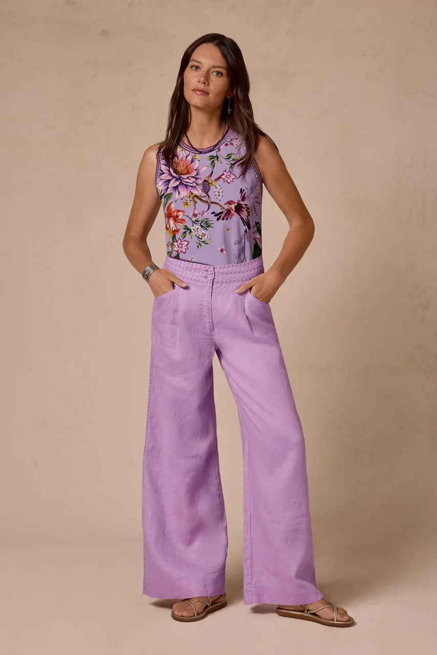 Johnny Was WIDE LEG PLEAT PANT