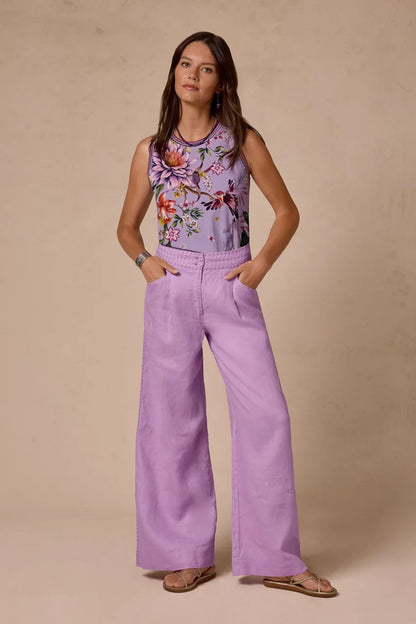 Johnny Was WIDE LEG PLEAT PANT