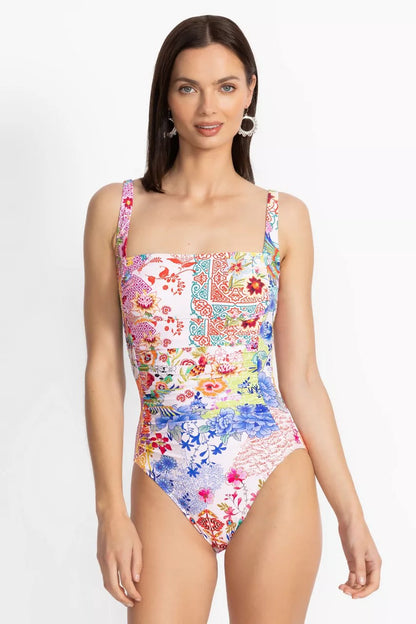 Johnny Was MARILYN RUCHED ONE PIECE