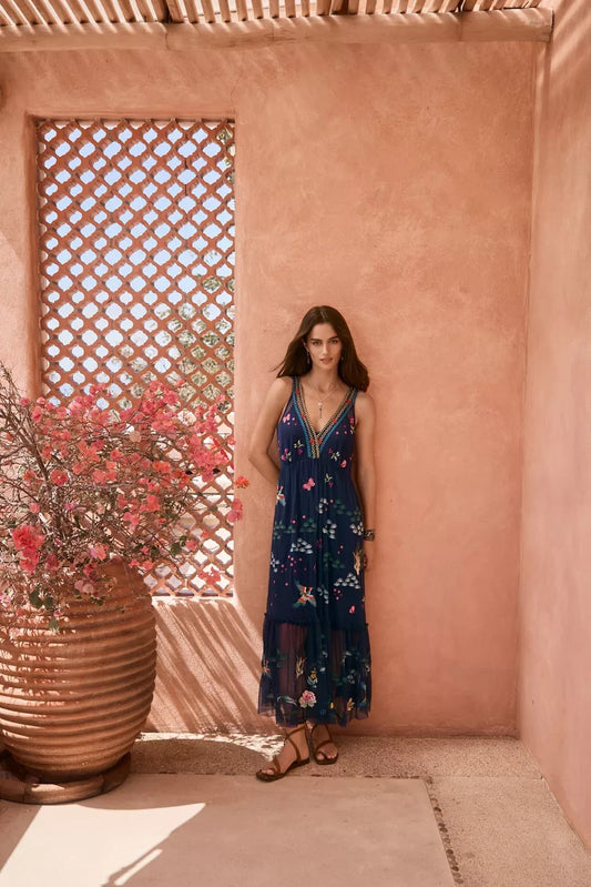 Johnny Was ZINOVIAH MESH DRESS