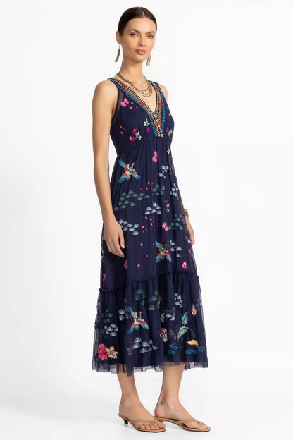 Johnny Was ZINOVIAH MESH DRESS
