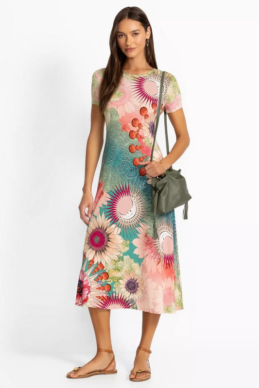 Johnny Was THE JANIE FAVORITE CAP SLEEVE DRESS