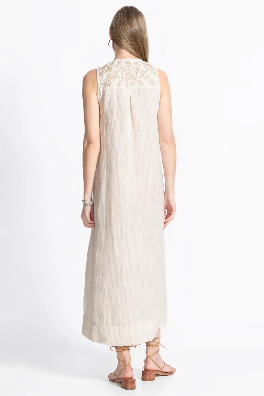 Johnny Was LINEN TANK DRESS