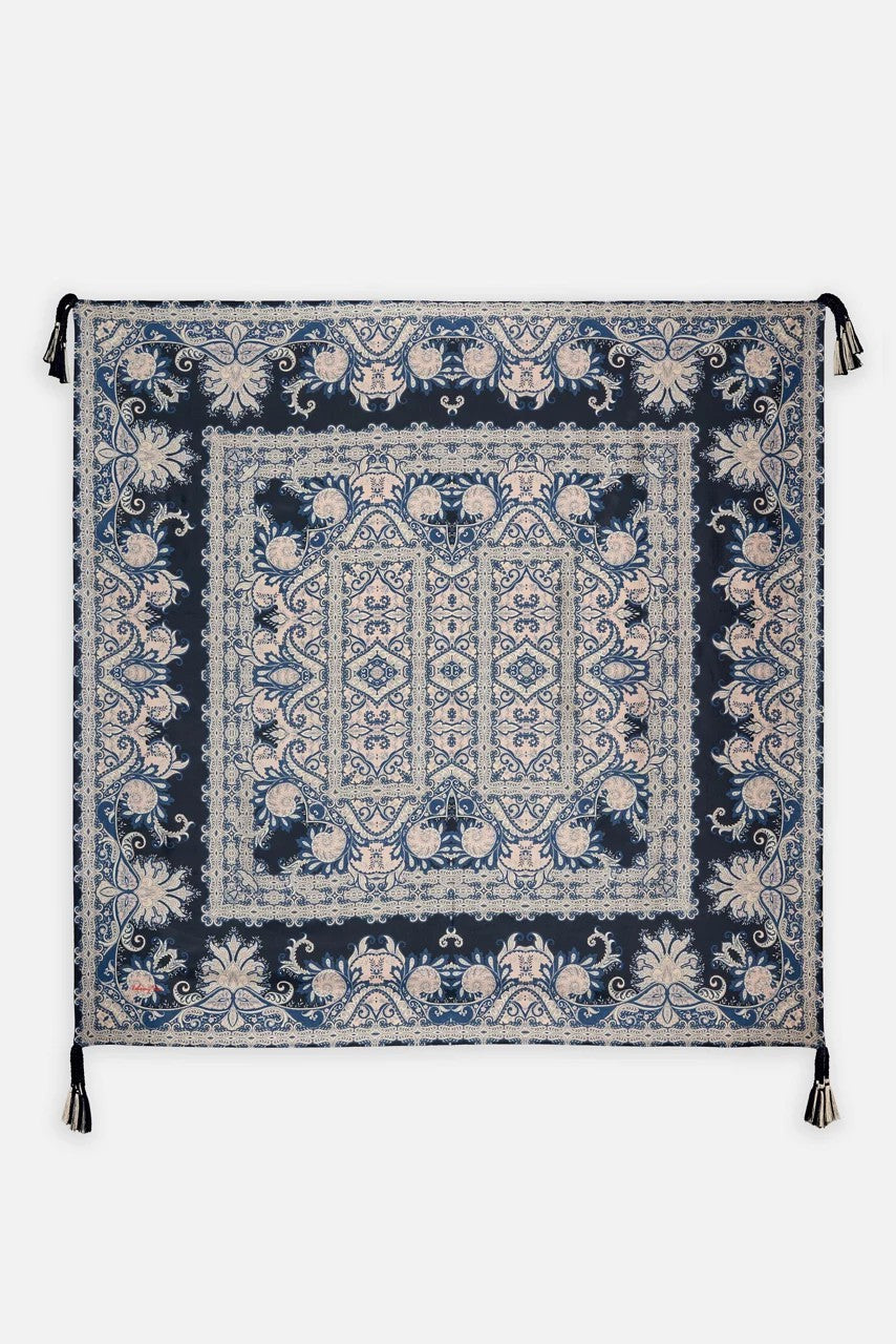 Johnny Was ROMAN PAISEY SILK SCARF
