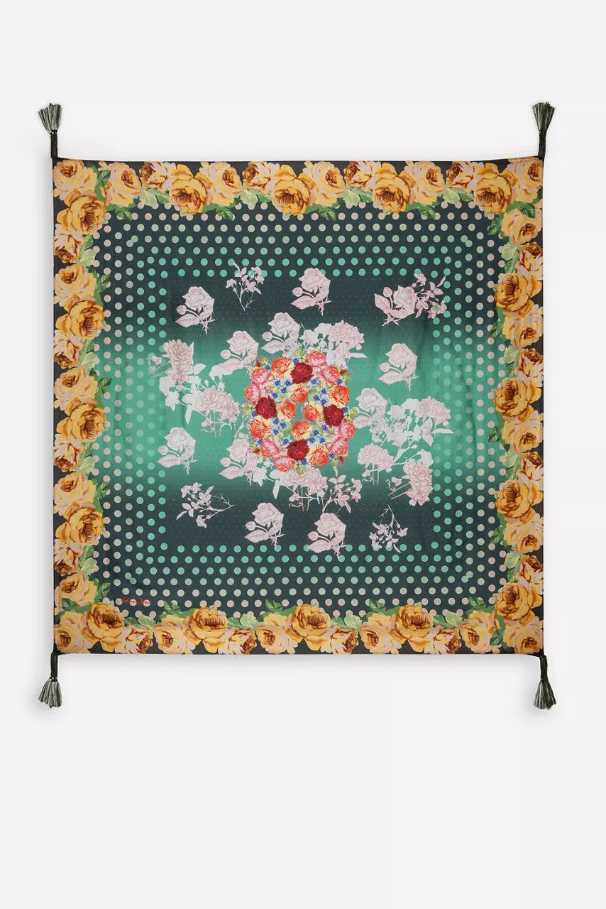 Johnny Was PAZA SILK SCARF