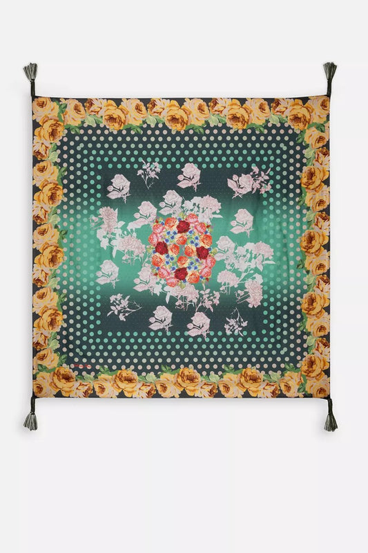 Johnny Was PAZA SILK SCARF