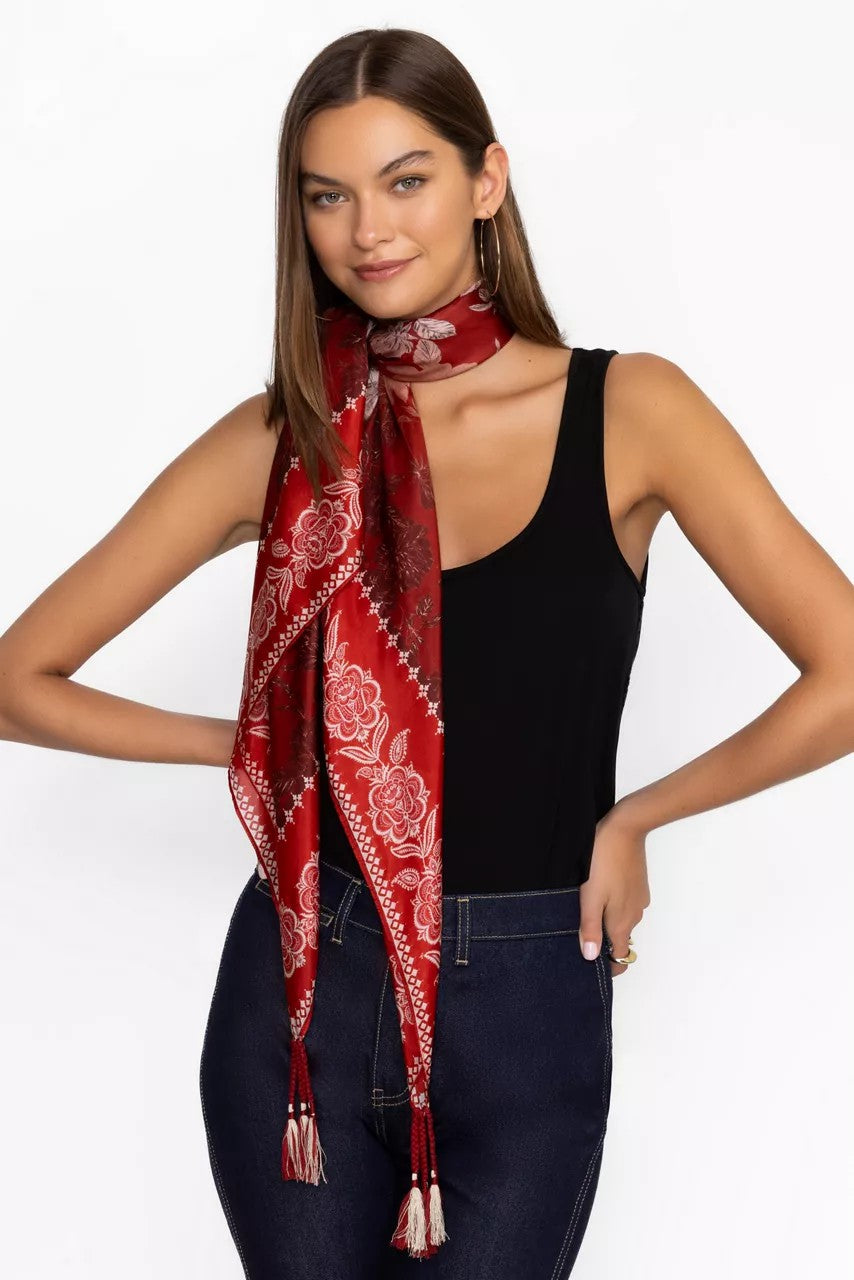 Johnny Was ZWINA SILK SCARF
