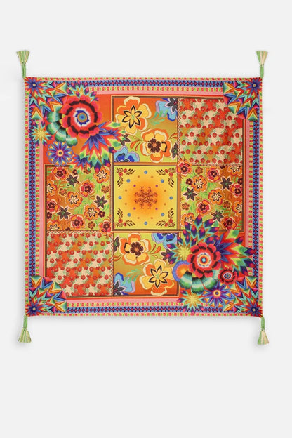 Johnny Was TIEDYE SILK SCARF