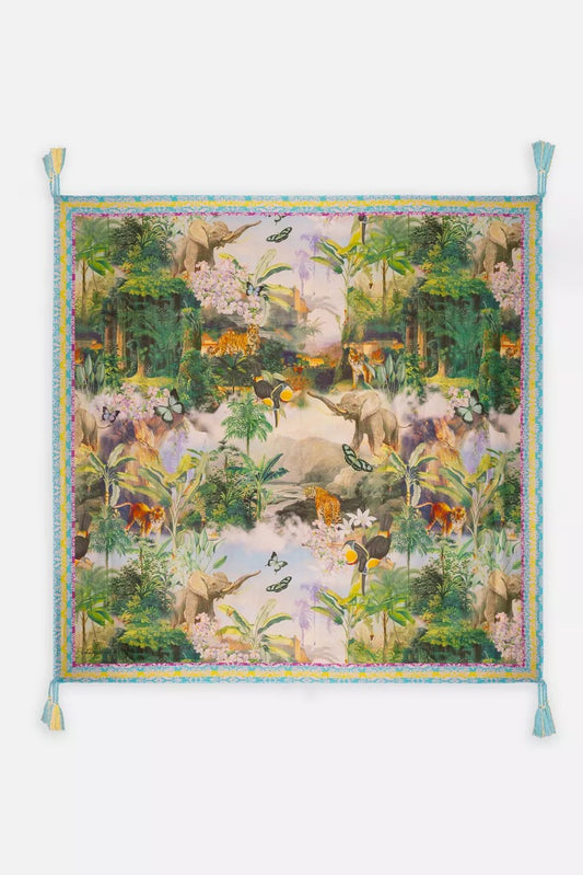 Johnny Was RAWI SILK SCARF