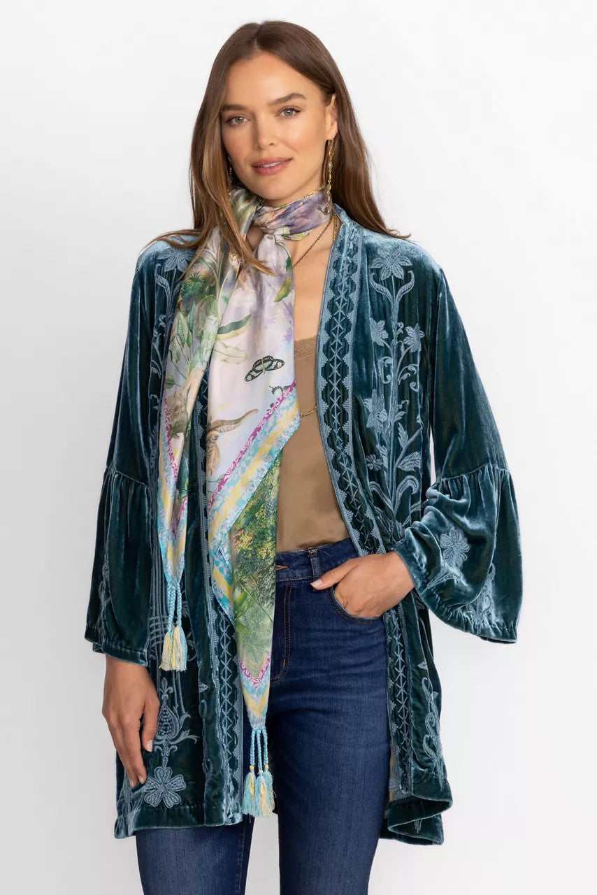 Johnny Was RAWI SILK SCARF