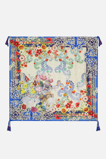 Johnny Was Wild Flower Scarf