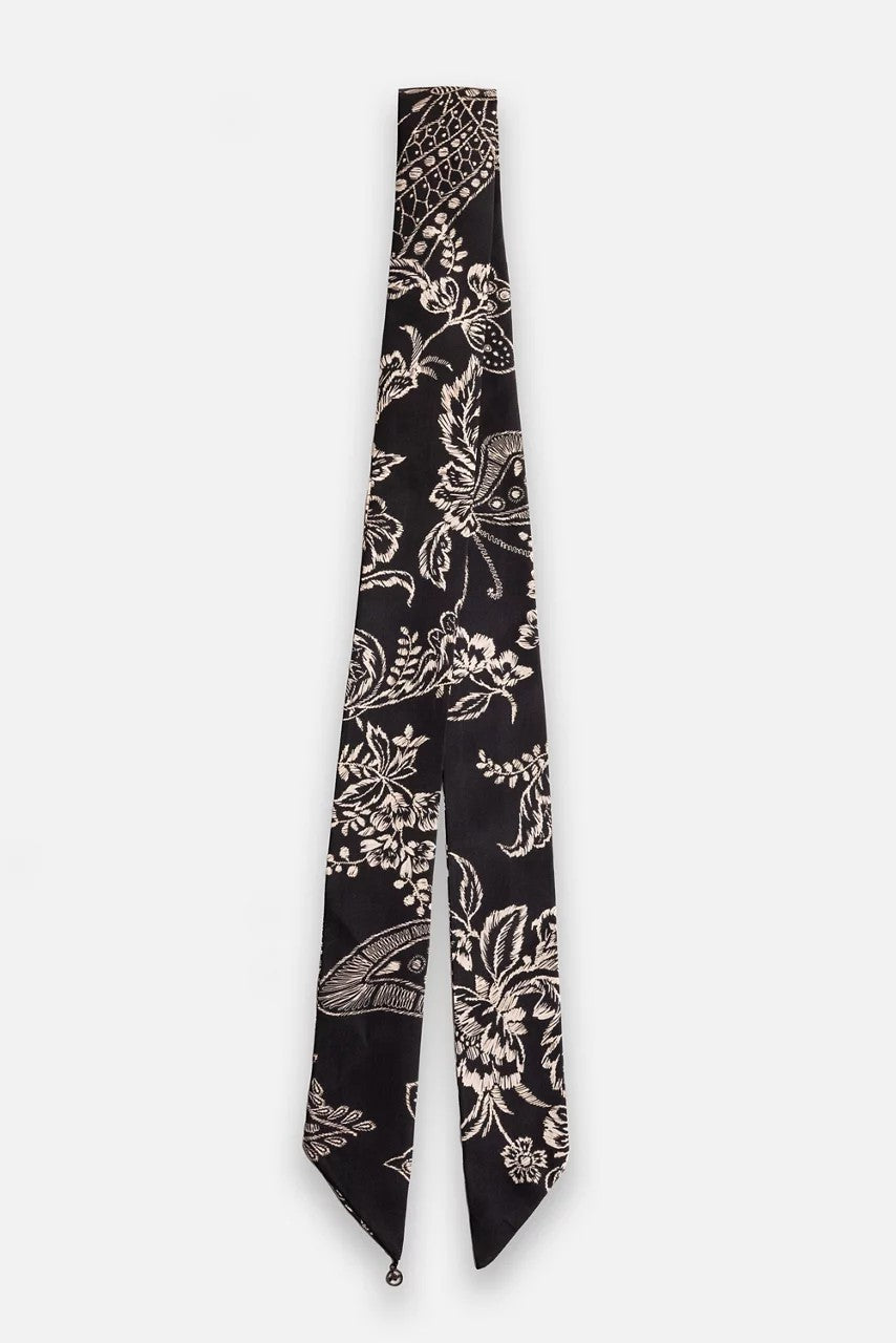 Johnny Was PEALIM BLOOM SILK SCARF