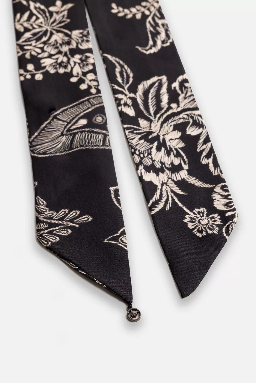 Johnny Was PEALIM BLOOM SILK SCARF