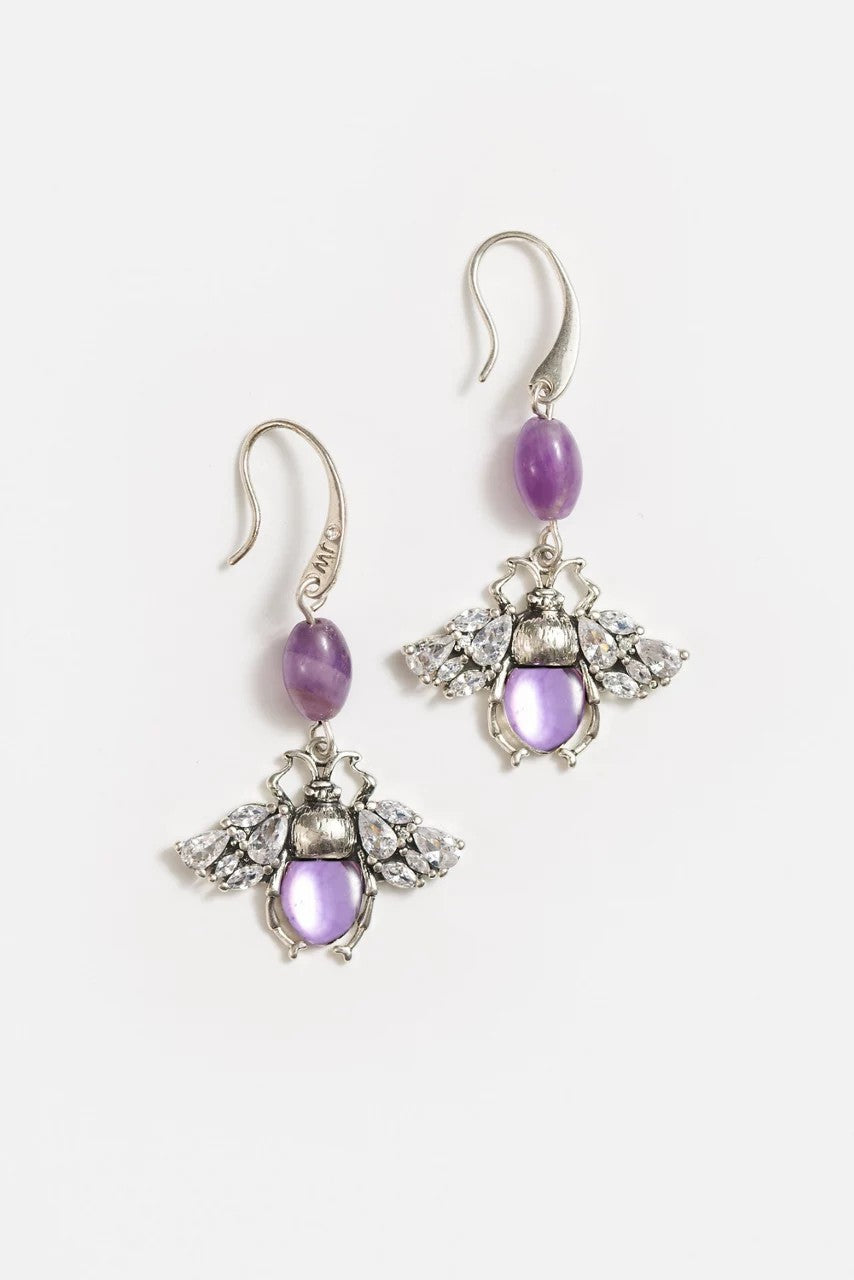 Johnny Was MINI CRITTER CHARM DROP EARRINGS