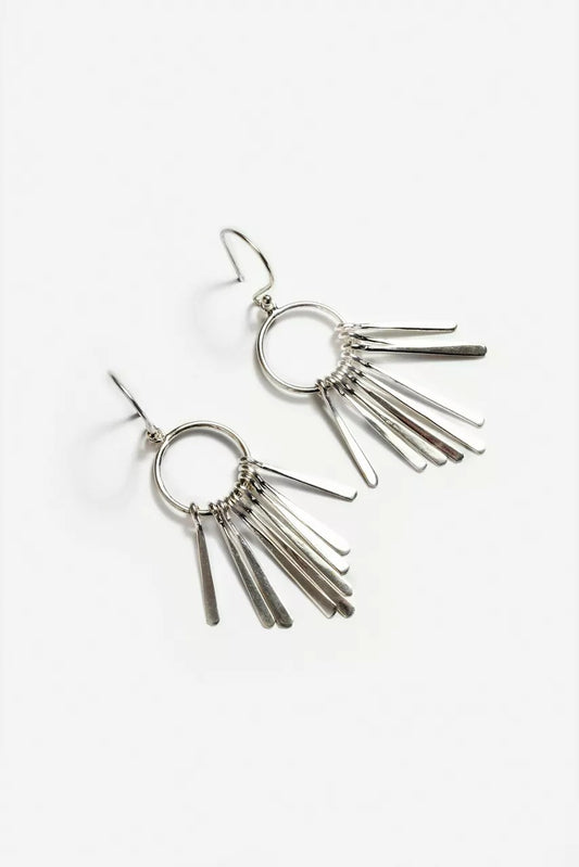 Johnny Was FEATHER CASCADE EARRINGS