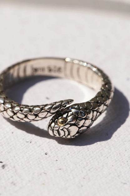 Johnny Was EARTH SERPENT RING