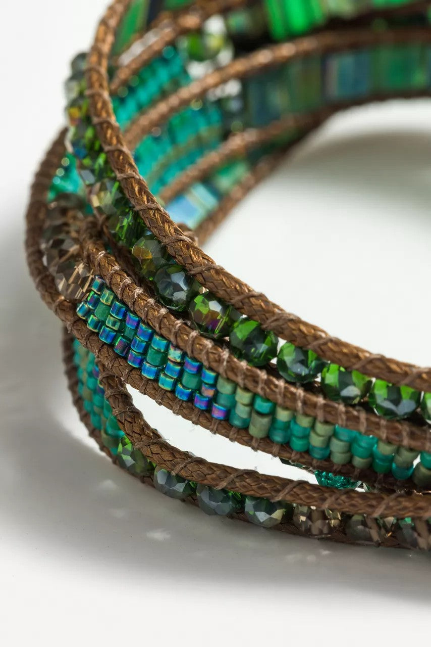 Johnny Was BEADED WRAP BRACELET