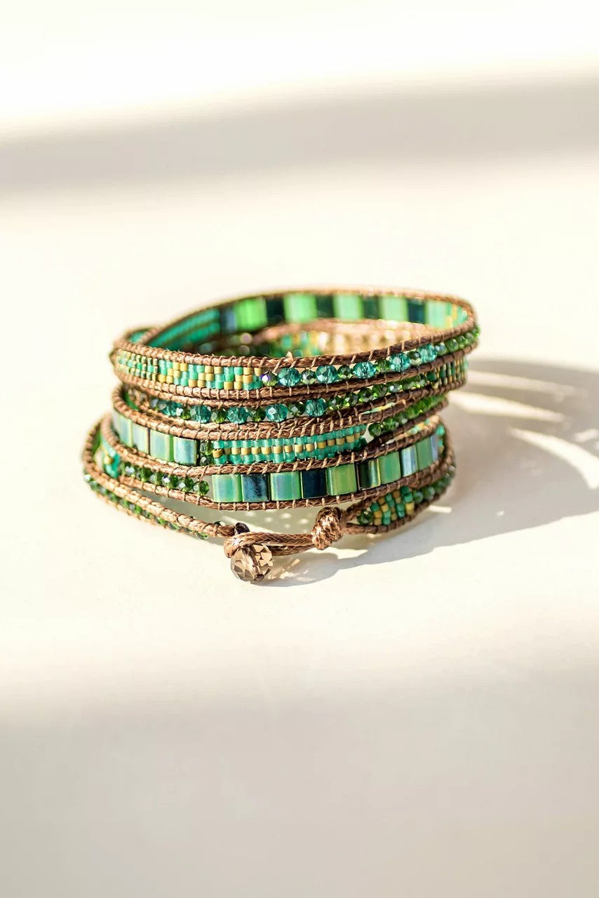 Johnny Was BEADED WRAP BRACELET