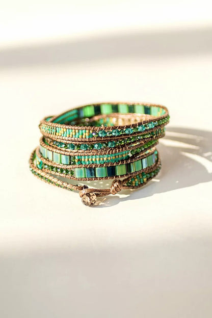 Johnny Was BEADED WRAP BRACELET